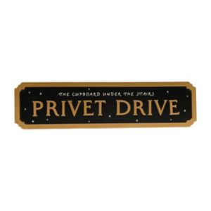 Warner Bros Harry Potter Privet Drive Street Sign (British brand)