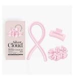 Silver Cloud Pink Heatless Curler Set