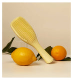 Tangle Teezer detangler brush curly to coily pastel lemon (British brand)