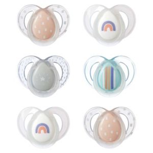 Tommee Tippee night time soother 6 pack glow dark (British brand)