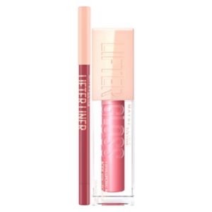 Maybelline lip liner and gloss duo Fine Line Petal, imported from the UK