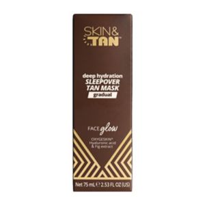 Skin & Tan Face Glow Self Tan Mask 75ml (British brand)