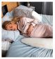 Mother & Baby Organic Cotton Support Pillow and Wedge Set, imported from the UK