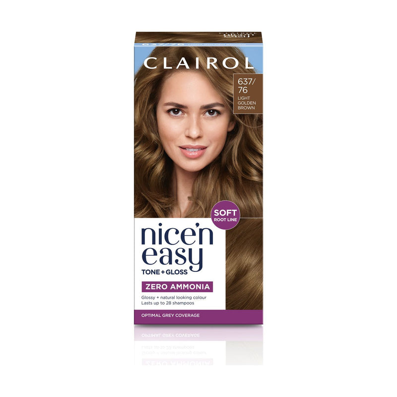 Clairol Nice n Easy semi permanent hair dye light golden brown - British product