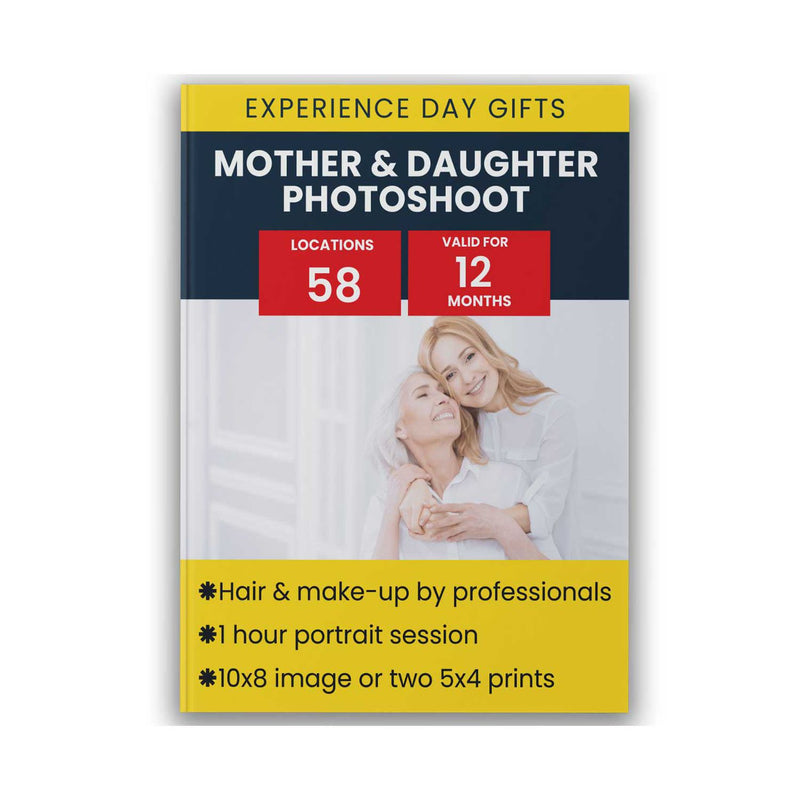 Mother and daughter photoshoot gift experience - British product