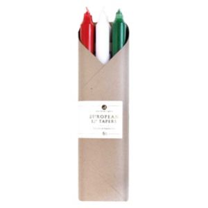 Northern Lights taper candle set 6 x 12 inch imported from the UK