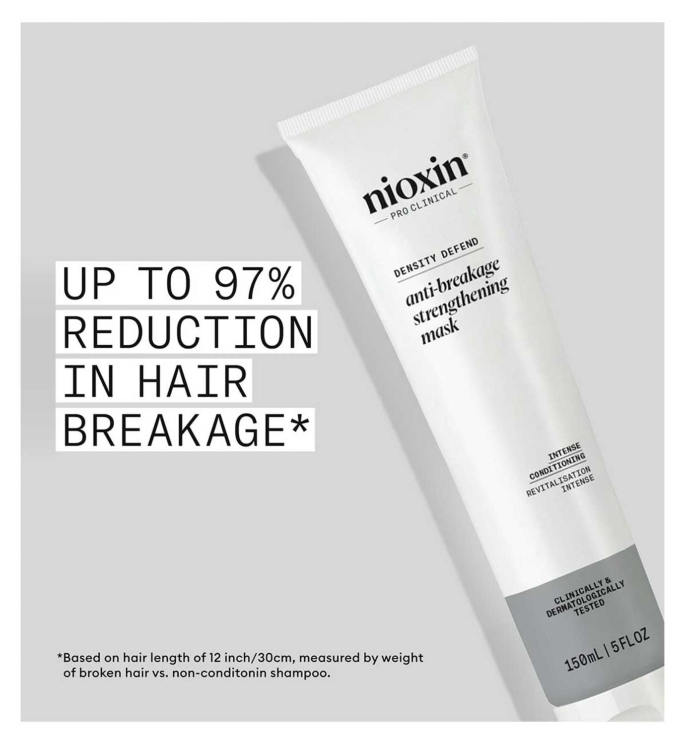 Nioxin Density Defend Anti-Breakage Strengthening Hair Mask 150ml, imported from the UK