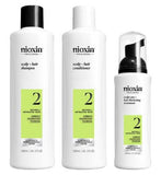 Nioxin Scalp and Hair Thickening System 2 for Natural Hair with Progressed Thinning Loyalty Kit