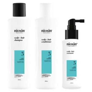 Nioxin System 3 Hair Care Kit with Shampoo, imported from the UK