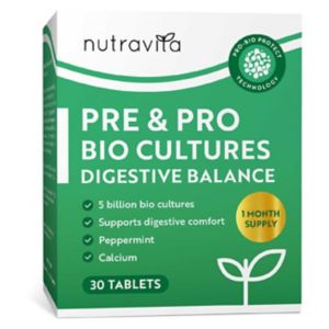 Nutravita digestive health supplement 30 capsules, imported from the UK