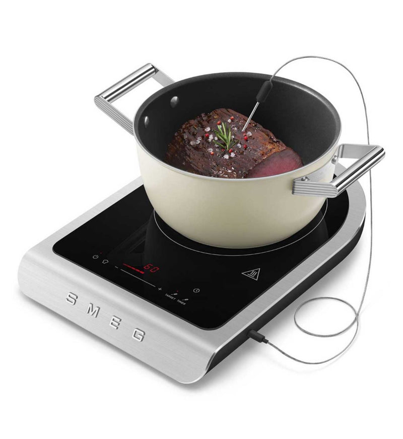 SMEG Portable Induction Hob Matte Black (British brand)