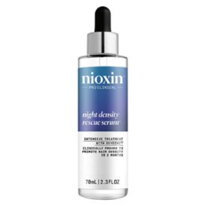 Nioxin Night Density Serum 70ml, imported from the UK