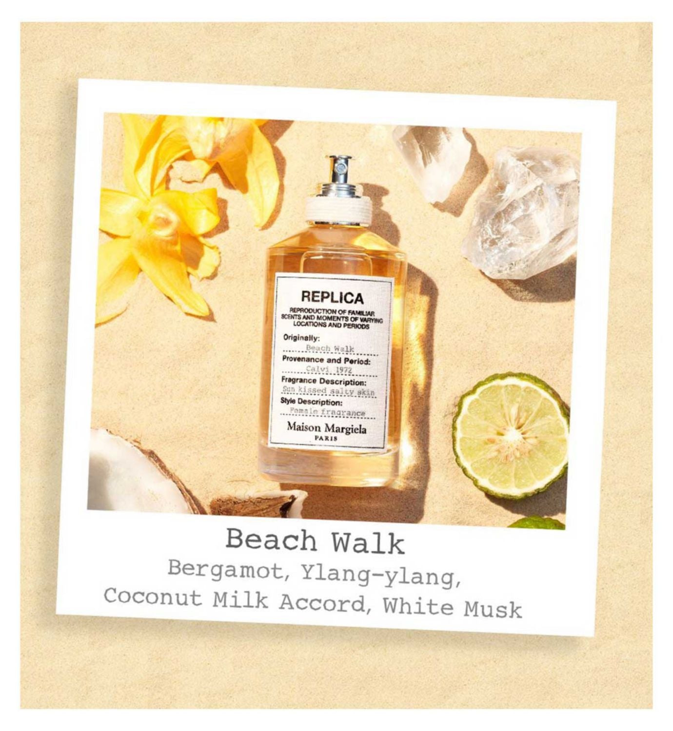 Maison Margiela Beach Walk Eau De Toilette 30ml, imported from the UK