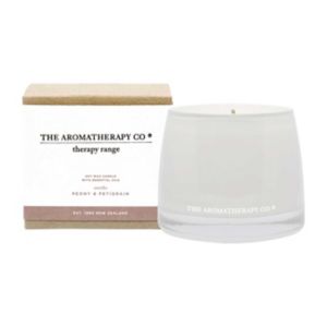 The Aromatherapy Co Soothe Candle Petitgrain Peony 260g (British brand)