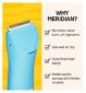 Meridian Body Hair Trimmer Signature Ceramic Blade Sky imported from the UK