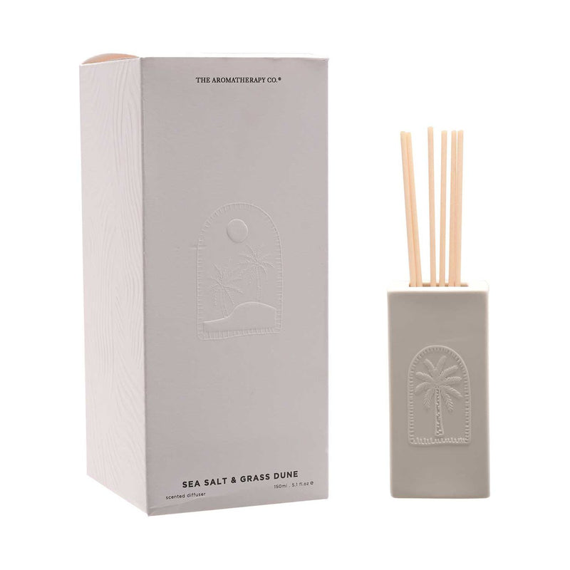 The Aromatherapy Co. Sunset Reed Diffuser Sea Salt and Grass Dunes 150ml (British brand)