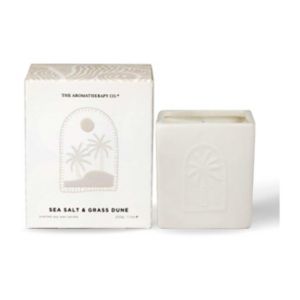 The Aromatherapy Co. Sunset candle Sea Salt Grass Dunes 200g (British brand)