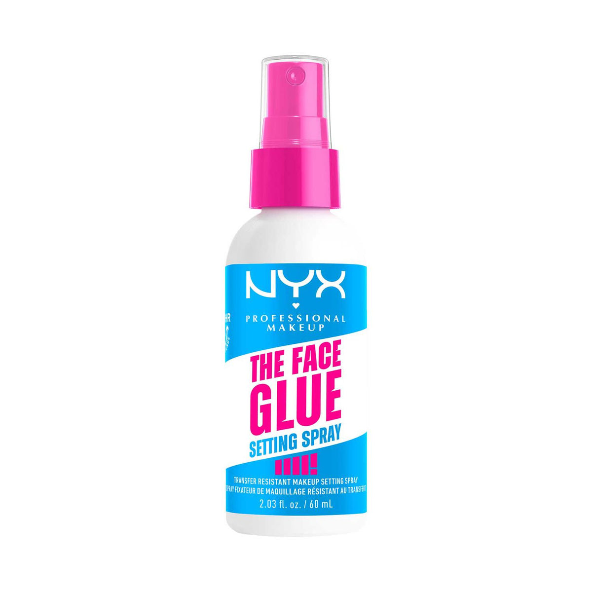 Nyx Professional Makeup The Face Glue Setting Spray 60ml, imported from the UK