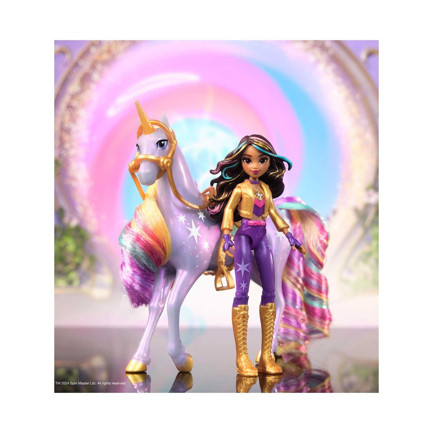 Unicorn Academy Doll & Unicorn Set Sophia & Wildstar (British brand)