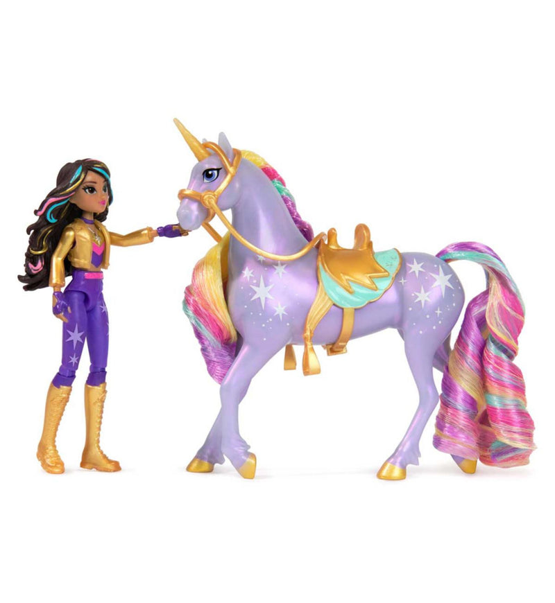 Unicorn Academy Doll & Unicorn Set Sophia & Wildstar (British brand)