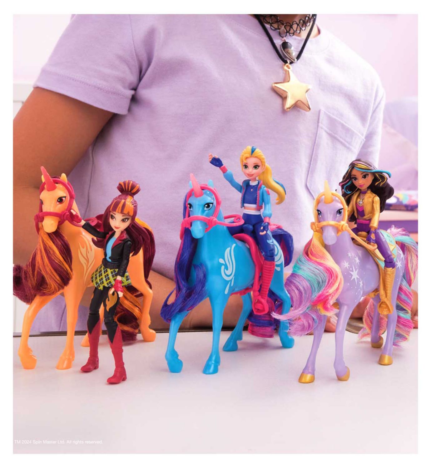 Unicorn Academy Doll & Unicorn Set Sophia & Wildstar (British brand)