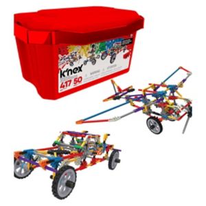 K'Nex Creation Zone 50 Model Building Set with 417 Pieces Construction Toy