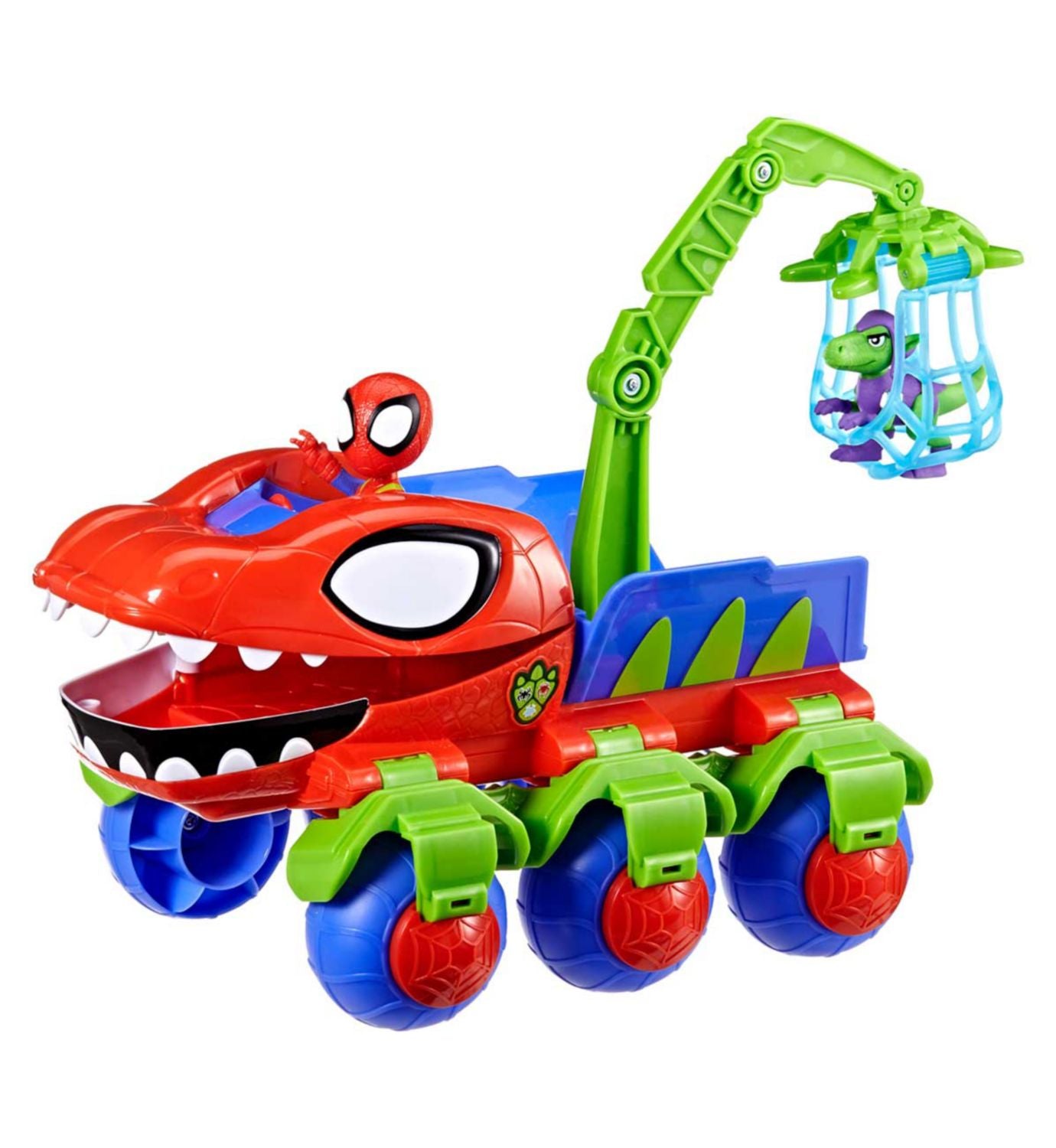 Marvel Spidey Dino Webs Crawler Vehicle 4 inch figure (British brand)