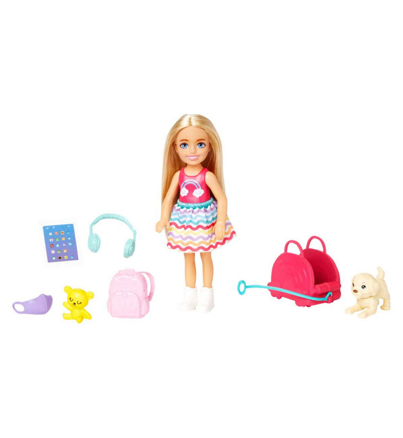 Barbie Chelsea Doll Travel Set - British product