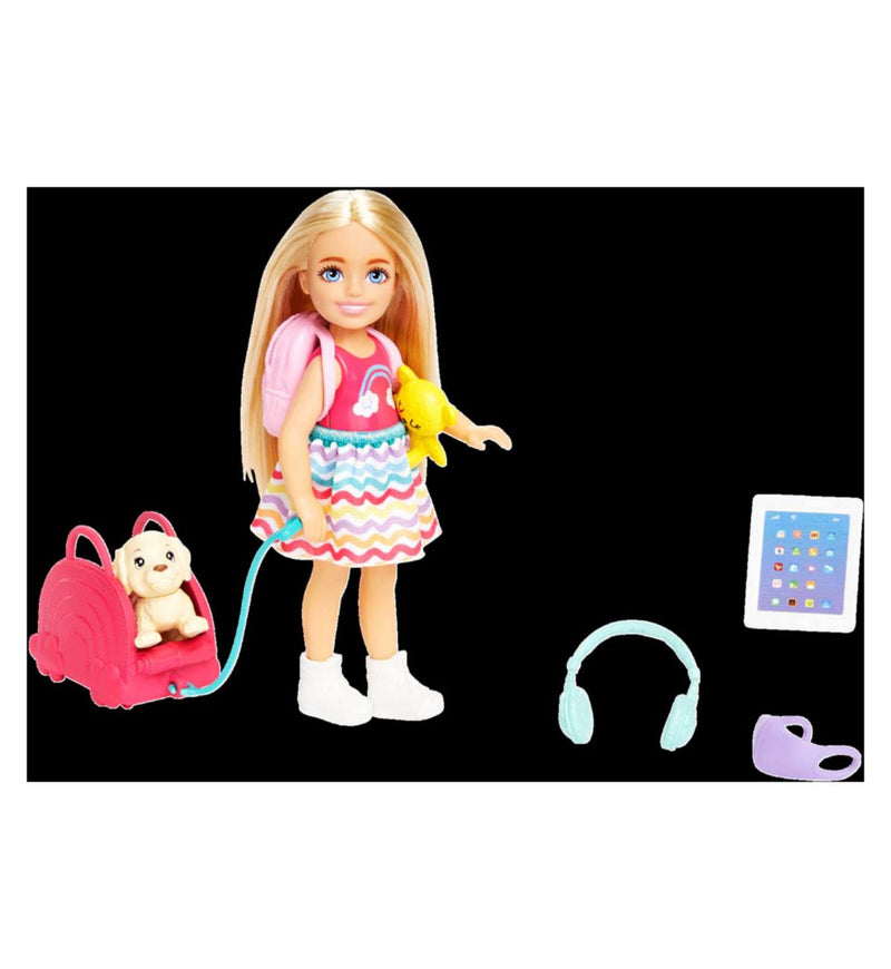 Barbie Chelsea Doll Travel Set - British product