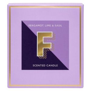 Landon Tyler Alphabet Candle F 140g, imported from the UK