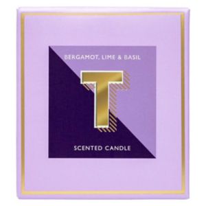 Landon Tyler scented candle letter T 140g, UK version
