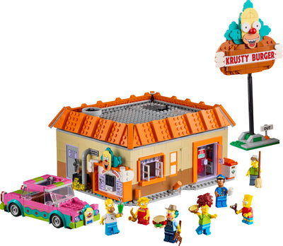 LEGO Icons Krusty Burger Simpsons Building Set 1635 Pieces