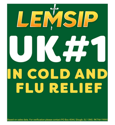 Lemsip Max forkjølelse og influensa sitronposer 5-pakning