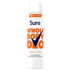 Sure Women deodorant spray Fresh Citrus 150ml (British brand)