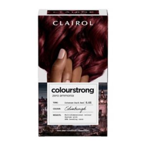 Clairol Colour Strong hair dye dark red 199ml - British product