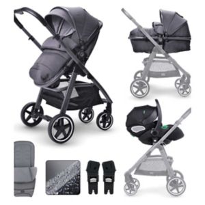 Miniuno Tourago Travel System Anthracite imported from the UK