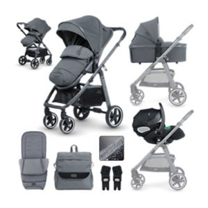 Miniuno Ventoura Travel System Anthracite, imported from the UK