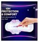 Always Platinum Secure Night Pads Size 4 12 Sanitary Towels - British product