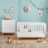 Babymore 2 Piece Nursery Room Set White - British product