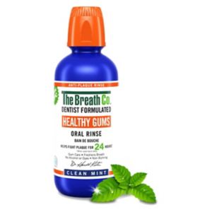 The Breath Co Alcohol Free Healthy Gum Mouthwash 500ml (British brand)