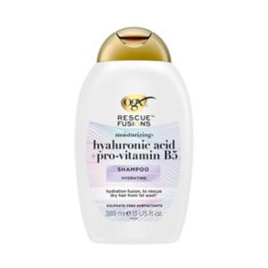 OGX Rescue Fusions Hyaluronic Acid Shampoo 385ml (British brand)