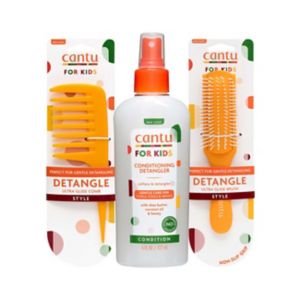 Cantu detangler brush and comb (British brand)