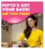 Pepto-Bismol oral suspension 240ml, imported from the UK