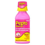 Pepto-Bismol oral suspension 240ml, imported from the UK