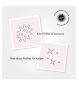 Silver Cloud Hair Scrunchies Black 5 Pack (British brand)