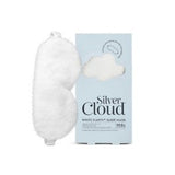 Silver Cloud White Satin Sleep Eye Mask (British brand)