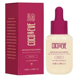 Coco & Eve face bronzing drops dark 30ml - British product