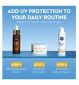 NIVEA SUN UV Face 2in1 Daily Primer Serum SPF50+ 30ml, imported from the UK