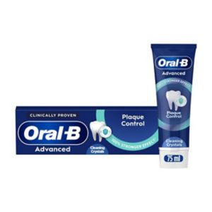 Oral-B Advanced Plaque Control Toothpaste Spearmint 75ml, imported from the UK