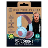 Our Pure Planet Kids Bluetooth Headphones, imported from the UK